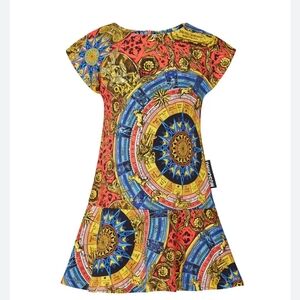 NWOT. Moschino Girl's Zodiac/Celestial Dress. Size 8 years.